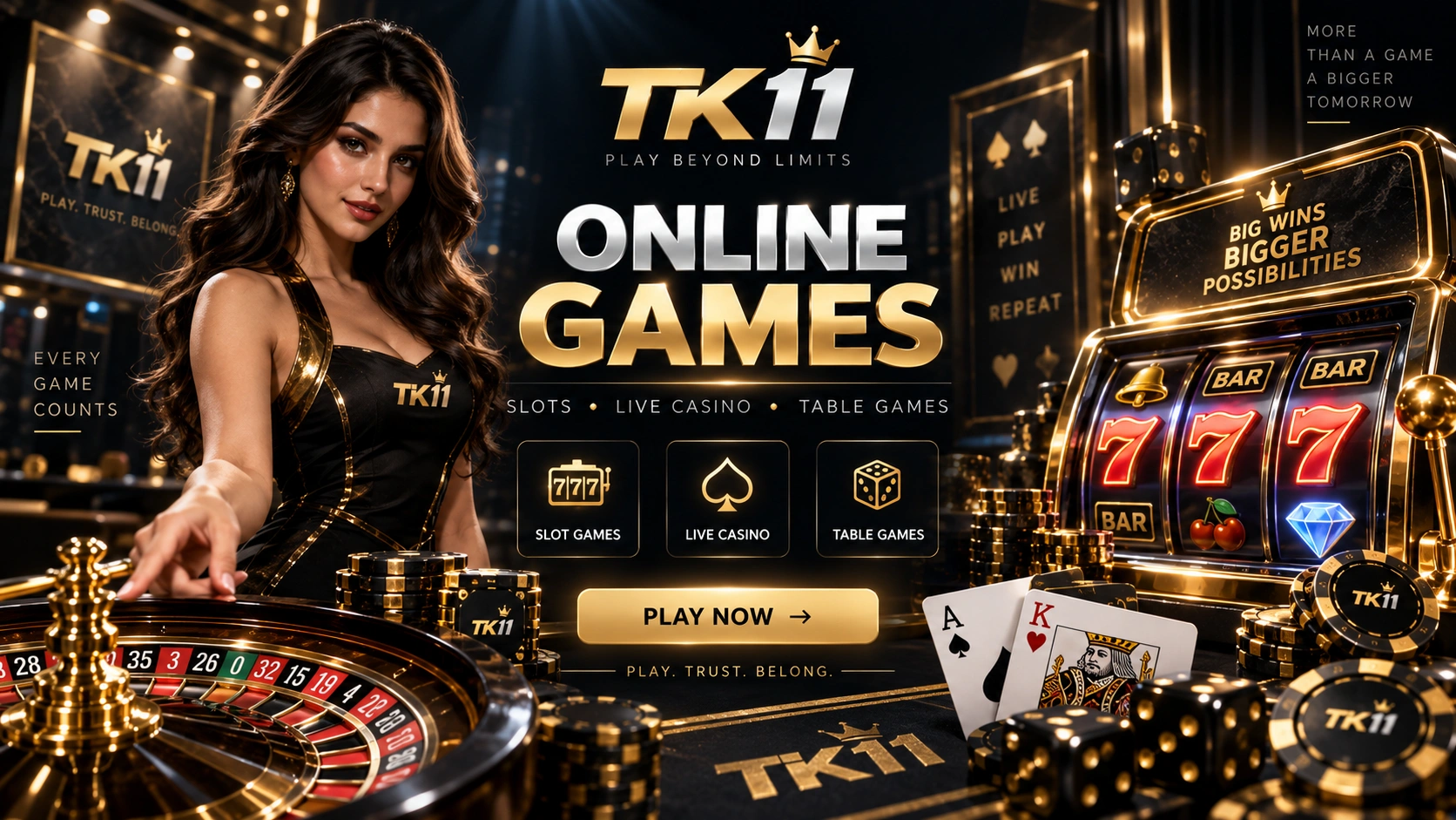 TK11 online games and categories